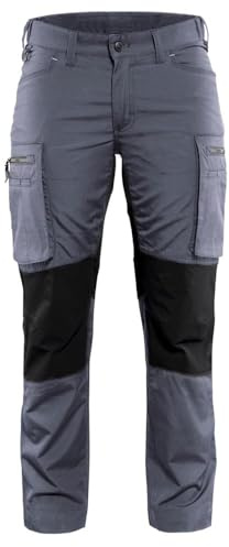 Damen Service Bundhose Stretch Armygrün/Schwarz C30