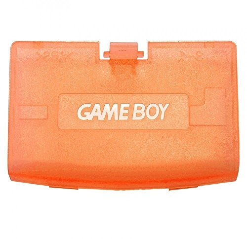 Akku Rückseite Tür Cover Hülle für Game Boy Advance GBA Ersatz transparent orange