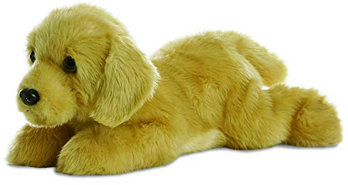 Aurora, 31117, Flopsies Goldie Labrador, 30cm, Plüschtier, Hellbraun