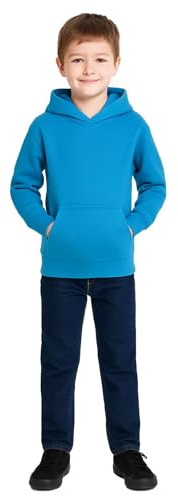 A2Z 4 Kids Girls Boys Plain Sweatshirt Tie Dye Pullover Shirt Fleece Hooded Jumper PE School Warm Coats Long Sleeve Top New Casual Fashion for Childrens Unisex Age 2-13 Years