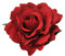 Clip rose artificielle Fleur Rose Accessoires cheveux fille Broche 2Pcs Vin rouge