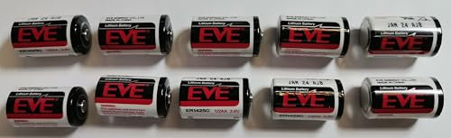 Eve LS14250 1/2AA 3,6 V Batterien, 10 Stück