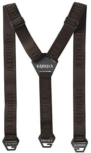 Härkila Tech Hosenträger | Hosenträger für Jäger | Hosenträger für Männer | Hosenträger für die Jagd (Willow Green/Shadow Brown)