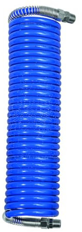 RIEGLER 158122-SP12250PA Spiralschlauch, Verschraubung, Polyamid, R 3/8, ø 12x9, 2,5 m, 1Stk