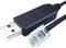 TLS2200 - Cable adaptador de PC a impresora CP2102 USB RS232 serie a RJ22 TLS2200 para impresora de PC