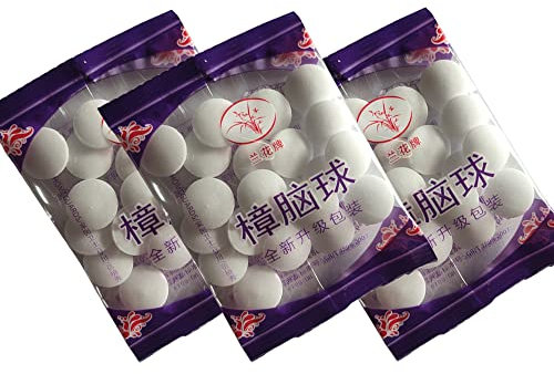 60 Moth Balls Old Fashioned. Home Storage Protection for Cupboards and Drawers, Garden Care