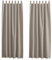 PONY DANCE Tende Oscuranti con Passanti Termiche Isolanti Freddo Curtains per Camera da Letto Moderna Tenda Salotto per Finestra 2 Pezzi L 140 x A 175 cm, Sabbia