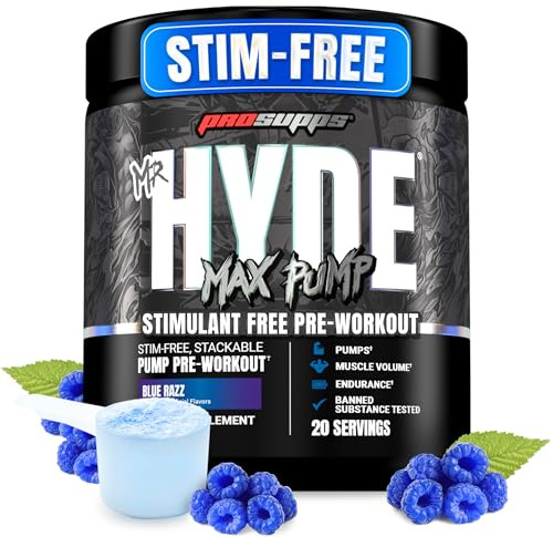 ProSupps Hyde Max Pump, Blue Razz - 224g