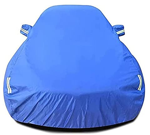 DASTOP Wasserdicht Autoabdeckung für Camaro Convertible 2010-2015, Outdoor-Vollabdeckung Autogarage Abdeckung Kratzfeste Abdeckplane,B/Blue