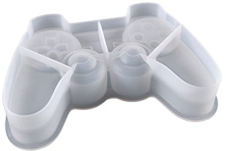 Gaming-Controller Formen Backform Backform 7,5 Zoll Antihaft-Silikon-Backform Spielgriff für Gaming-Controller Epoxidharz Fondant Silikon Backform