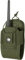FRTKK Tactical Radio Holder Radio Holster Molle Radio Pouch Universal Radio Case Military Heavy Duty Radio Bag for Police Firefighter Two Ways Walkie Talkies Vest (Army green-small)