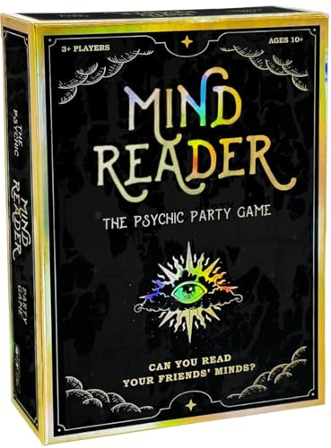DYCE Mind Reader – Can You Read Your Friends' Minds? The Fun Psychic Mind Meld Family Party Game for Kids, Tweens, Teens, College Students, Adults & Families - Perfect Board Games Night Group
