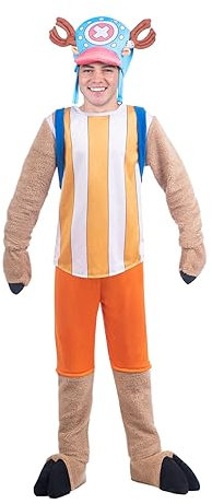 My Other Me One Piece Adult Chopper Various Sizes, multicoloured, L