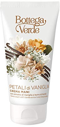 Bottega Verde, Petali di Vaniglia - Crema mani con estratto di Vaniglia e burro di Karite (75 ml)