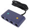 Adaptateur pour Adaptateur pour Manette WII U et PC, supporte 4 manettes, Fonctions Turbo et Vibration avec câble de 150cm de Long