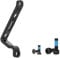 Disc Brake Frame Adapter, Mount Disc Brake Adapter, Bicycle Brake Caliper Mount Adapter Bike Post to Flat Mount Adapter 180/160mm