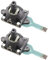 YINETTECH 2 Piezas Elementos de Interruptor Joystick Reemplazo Joystick Módulo de Palanca de Pulgar RKJX21224001 Compatible con ASUS ROG ALLY Compatible con GPD WIN3 Handheld