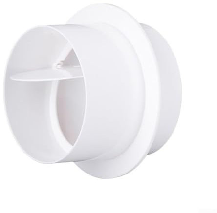 YUANGANG Clapet anti-retour de ventilation en PVC, pour salle de bain et cuisine, empêche le retour d'irrigation (150 mm)