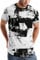 comefohome Mens T-Shirts Graphic Fashion Tshirt UK Casual Short Sleeve Tee Tops Hipster Hip Hop T Shirts Cool Shirt White Y01 M