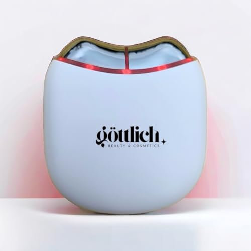 Göttlich EMS Gua Sha Beauty Tool with Light Therapy Gesichtsmassagegeräte für Face Yoga