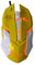 Pengchang Ratón retroiluminado con LED de respiración for Videojuegos, 6 Botones, D.VA Reaper, ratón de Ordenador con Cable, Compatible con Pc, Gamer, Ratones for Videojuegos(Yellow)