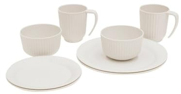 Outwell Delish Geschirrr-Set 2 Personen Sandstone