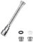 Prolunga Rubinetto Cucina 20cm,Tubo in Acciaio Inox Estensione Rubinetto 360° Girevole con 2 Adattatori Per Rubinetto Prolunga Lavandino Cucina per Cucine, Bagni, Servizi Igienici