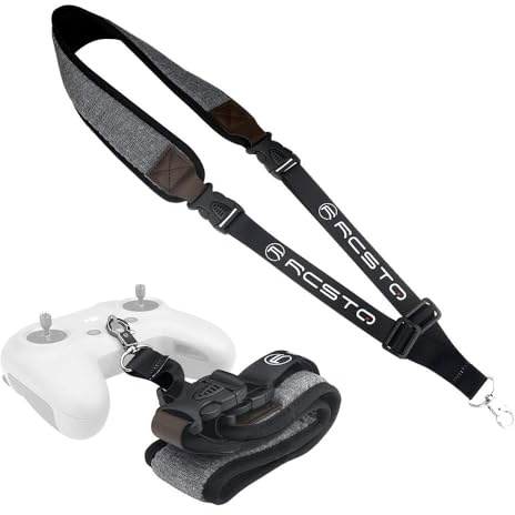 CERFFOOL Verstellbarer Umhängeband für DJI FPV, Umhängeband für DJI Neo/Mini 4 Pro/Avata 2 Drohne, Fernbedienung, Zubehör, Dick, Epais