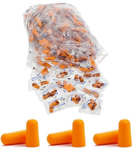 30 pares de tapones para los oídos con cancelación de ruido,tapones de espuma reutilizables,empaquetados individualmente, para dormir, ronquidos