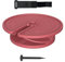 Outdoor Wine Glass Holder With Regulable Straps Silicones Red Stemwares Rack For Camping Beach Picnics