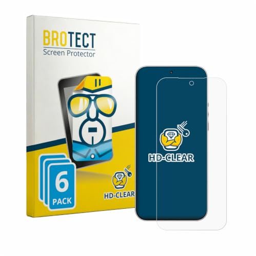 BROTECT Schutzfolie für Xiaomi 17 Ultra | 6 Stück Transparenter Displayschutz Made in Germany Klare Displayschutz-Folie Clear Einfache Montage Case-Friendly
