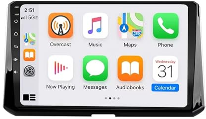Carplay Android Auto Display für Toyota Corolla 12 Cross 2019 2020 Apple Carplay & Android Auto mit OTA-Updates, Mirror Link, Sprachsteuerung, GPS-Navigation, 8 Kern 6G+128G