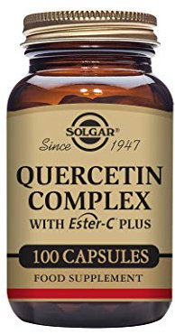 Solgar Quercetin Complex with Ester-C Plus Vegetable Capsules - 100 count (Pack of 1)