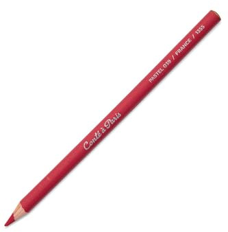 Conte 9500180 Individual Pastel Pencil Garnet Red 39