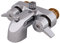 EZ-FLO Zweigriff-Add-On Duschumsteller Badewannenhahn verchromt 11129