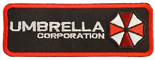 Resident Evil Umbrella Corporation Embroidered Hook Patch
