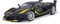 Bburago 15616907BK Ferrari FXX K Modellauto im Maßstab 1:18, Schwarz