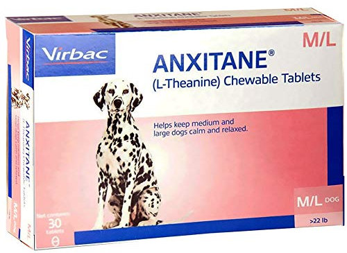 Virbac - Anxitane M/L 30 Tabletten für Hunde, 1er Pack (1 x 0.05 kilograms)