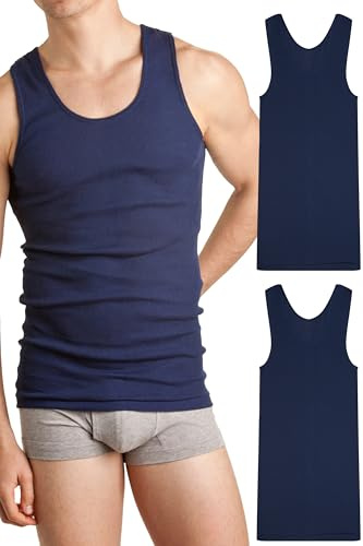 Bonds Men's Cotton Chesty Singlet Underwear Cotton Chesty Singlet (Pack of 2)