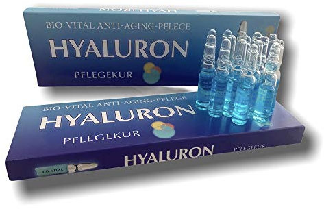 15x je 2ml Anti Aging Hyaluronsäure Serum, Hyaluron Gesichtsserum, Anti-Falten Feuchtigkeitspflege Ampullen für das Gesicht