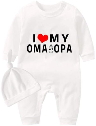 culbutomind Baby Zwillinge Strampler Body Junge Mädchen Oma Und Opa Fun Baby Geschenke Geburt Lustig Babykleidung(Oma und Opa, 68)