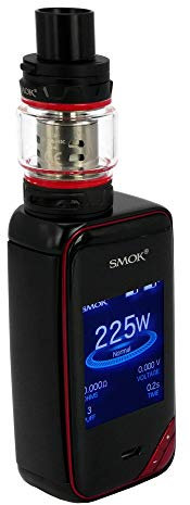 SMOK X-Priv Kit 225 Watt, mit TFV12 P Tank 8 ml, e-Zigarette, black red