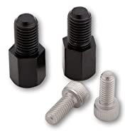 Thoger SHIN YO Adapter Set Spiegel Lenkerenden Supermoto Superbike M10 auf M6 Rechts Kit