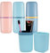 Pinsheng 3 Stück Reise Wasser Becher Set, Zahnputzbecher , Zahnbürsten Etui Zahnbürstenhalter Case für Camping , Wandern Geschäftsreisen Zuhause