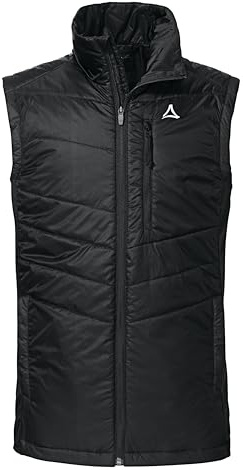 Schöffel Herren Hybrid Vest Stams M, Outdoor Weste mit 4D BODY MAPPING, strapazierfähige, atmungsaktive Funktionsweste mit Taschen
