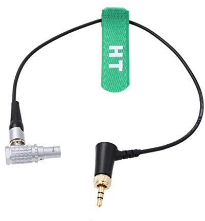 HangTon Timecode für Deity TC-1 zu RED Komodo V-Raptor Kamera Verriegelung 3.5mm TRS zu EXT 9-pin 30cm