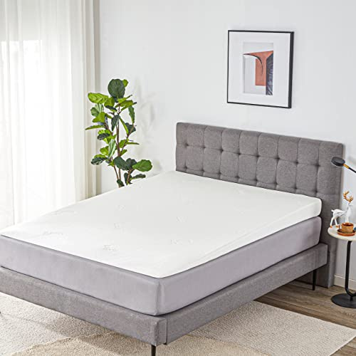 Lazyzizi Matratzenauflage mit geneigtem Keil, 12,7 cm, waschbar, rutschfeste Unterseite, fördert besseren Schlaf, reduziert Schnarchen, GERD-Entlastung