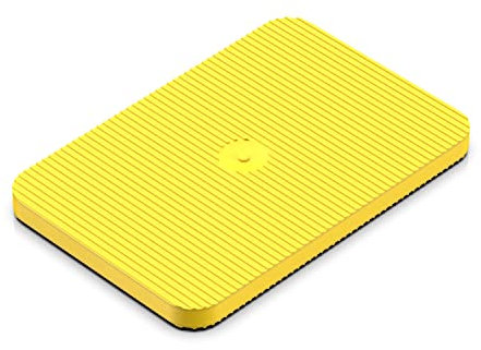 Bauhandel24 - Unterlegplatten Kunststoff 60x40mm 4mm, 100 Stück, Distanzplatten, Abstandshalter, Ausgleichsplatten, Unterlegklötze