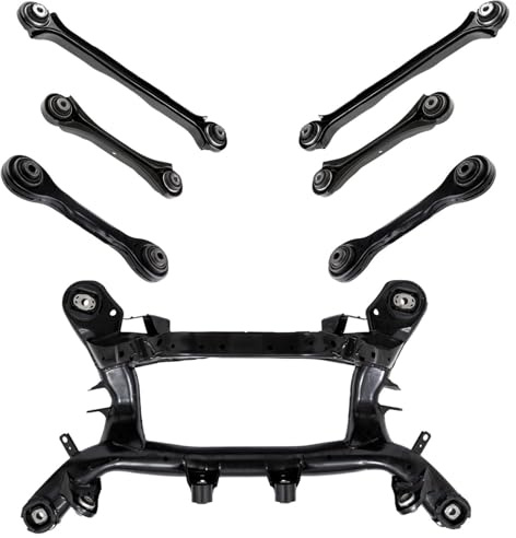 1x Achsträger Hinterachse 6x Querlenker Hinterachse für BMW E81 E82 E87 E88 E90 E91 E92 E93 für Diesel