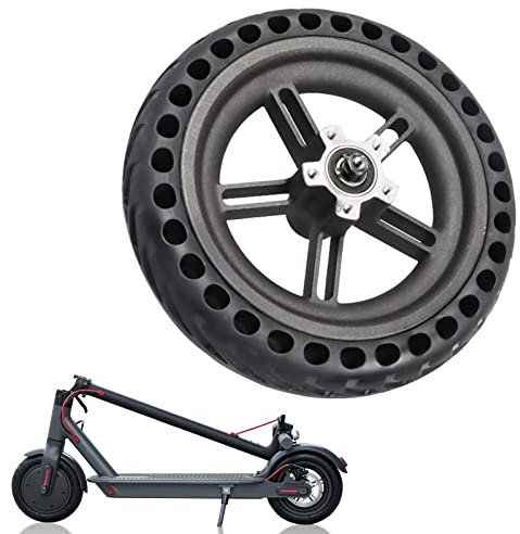 Elektroroller Rad Reifen Schlauch Set für Xiaomi Pro/Pro 2, 8.5 Zoll Elektroroller Vollgummireifen, Nicht Pneumatischer Anti-Rutsch Ersatzreifen Reifen Scooter Roller Ersatzradnabe